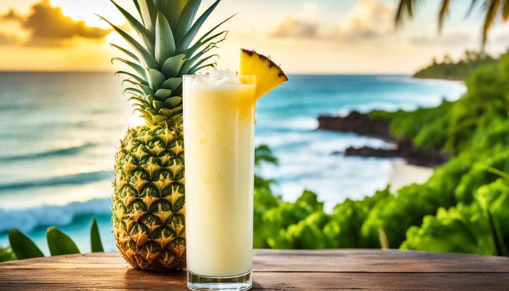 Coconut Rum Cocktail