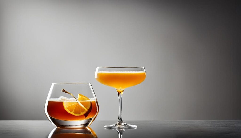 Cognac Sidecar Cocktail