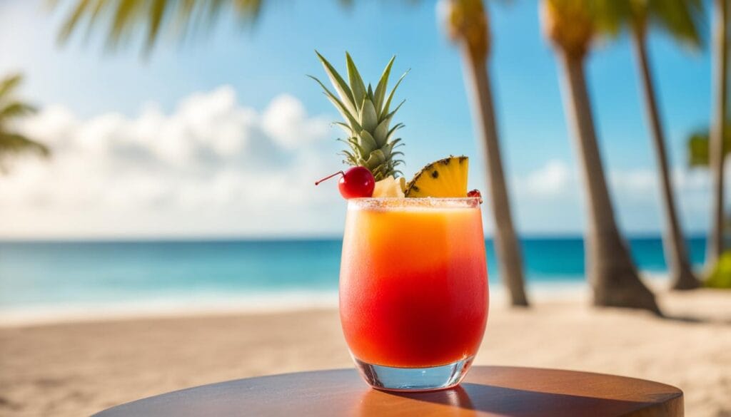 Easy Bahama Mama Cocktail