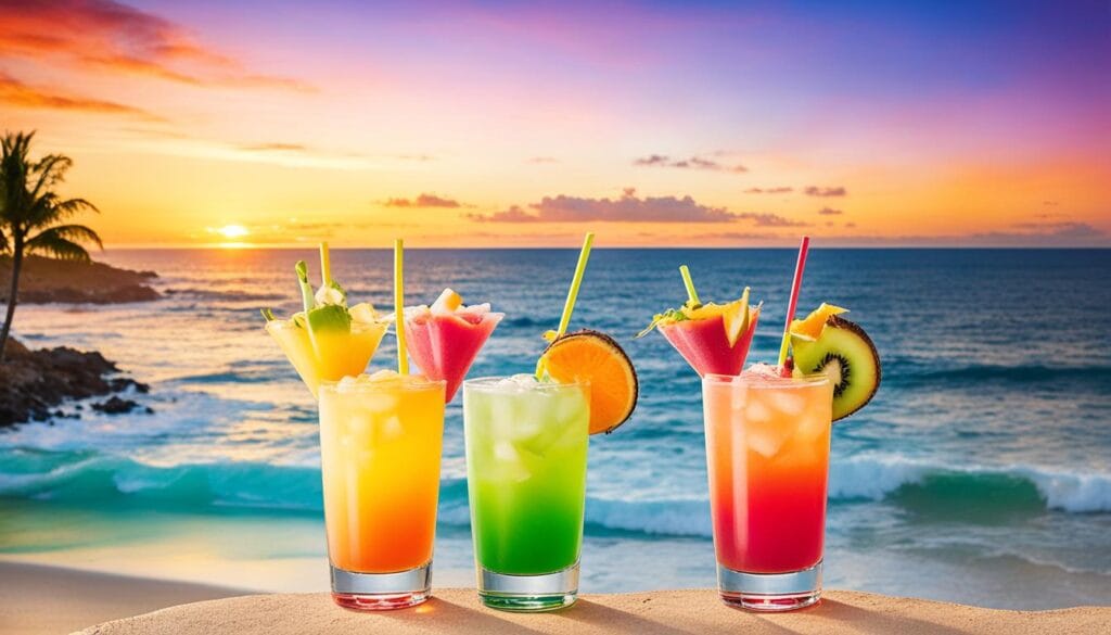 Malibu Coconut Rum Mixed Drinks