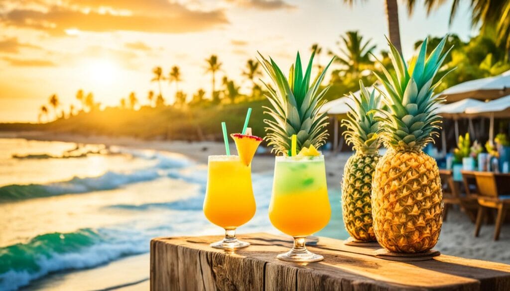 Summer Pineapple Cocktails