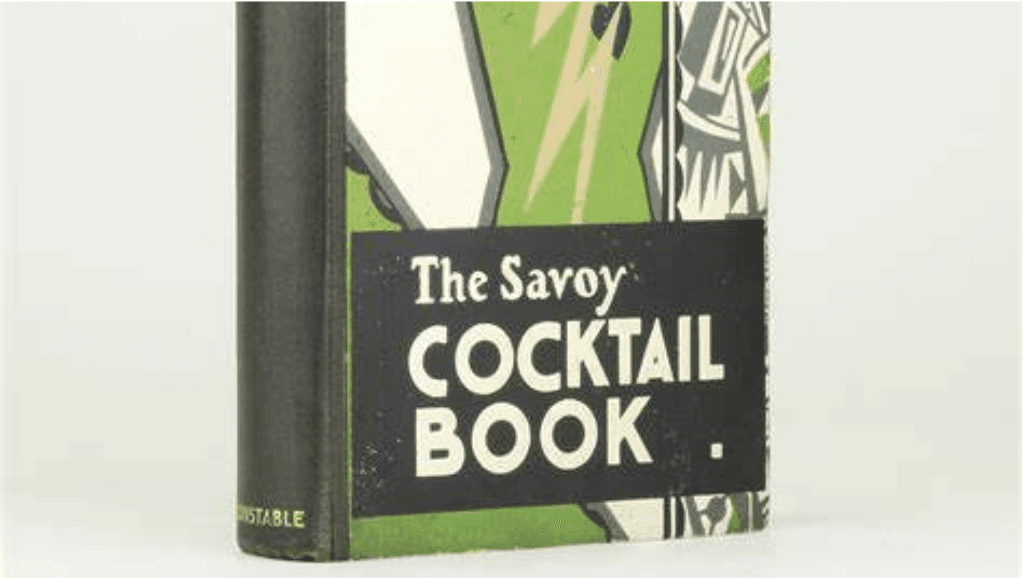 The Savoy Cocktail Book" by Harry Craddock