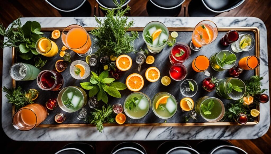 Trendy Cocktails at Bowen House Dallas