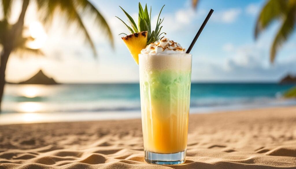 Tropical Coconut Rum Drink Ideas