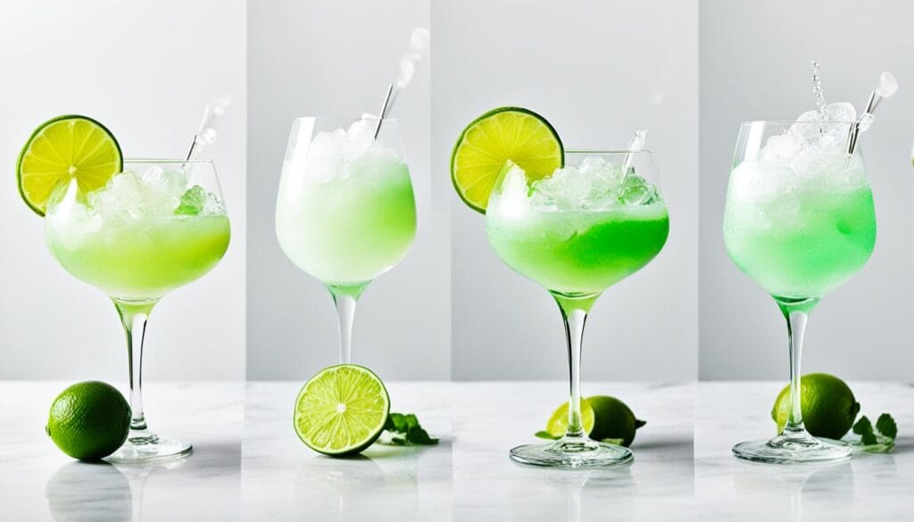 classic daiquiri cocktail preparation