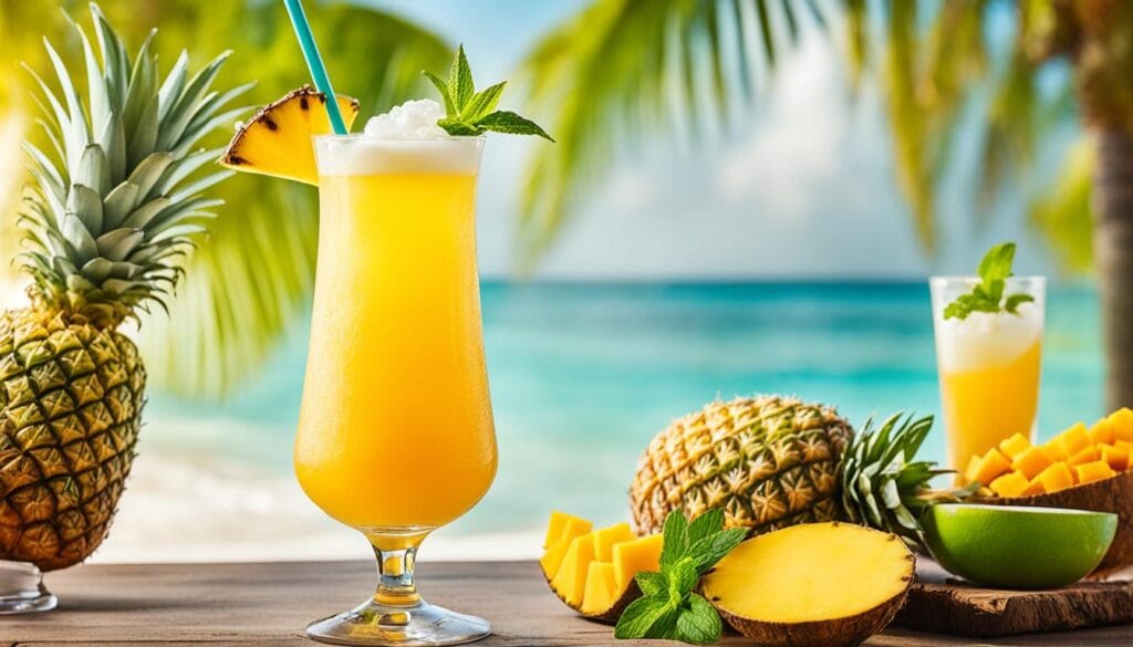 summer rum drinks