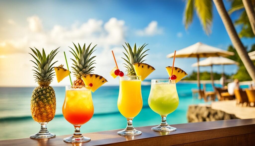 tropical pineapple rum cocktail recipes