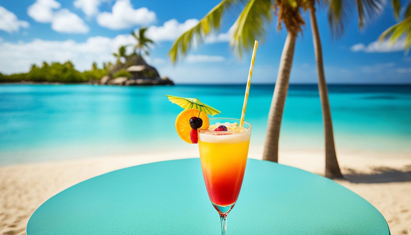 tropical rum drinks