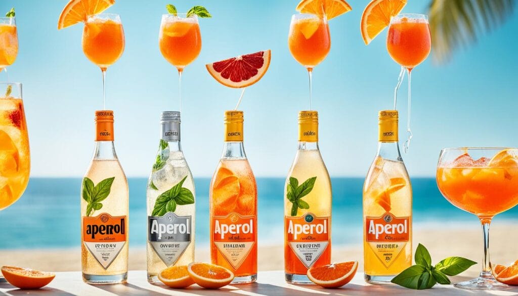 Aperol Spritz variations