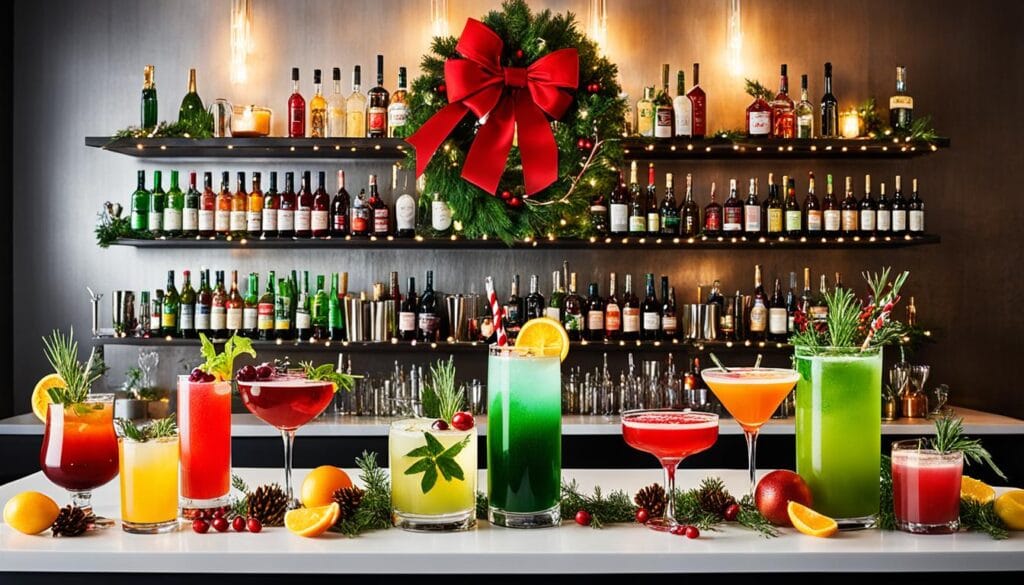 christmas party beverages