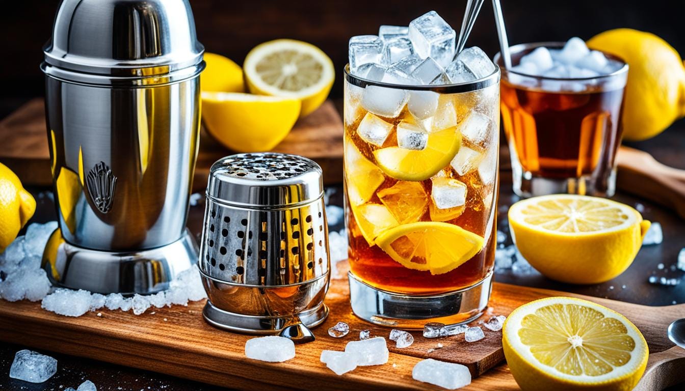 classic whiskey sour cocktail