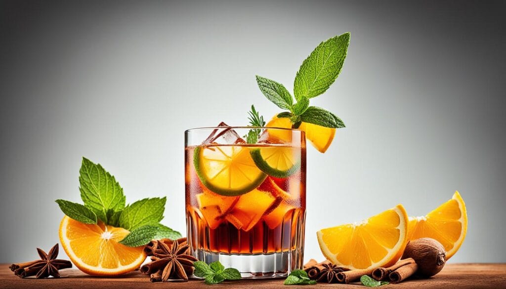 delicious spiced rum concoctions