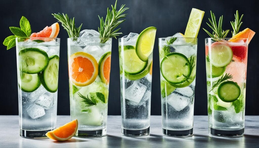 gin and tonic variations