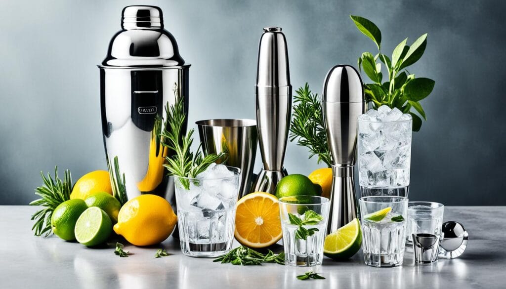 gin cocktail bar essentials