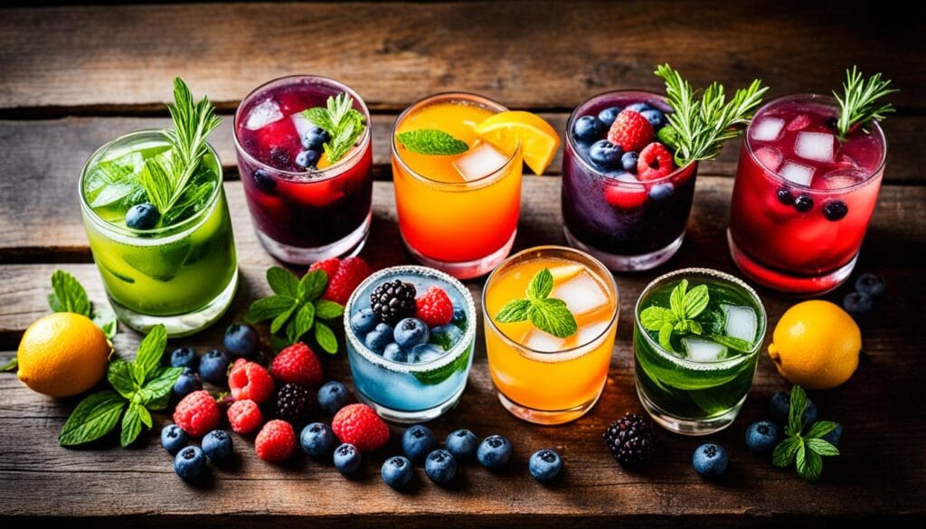 handmade vodka drinks