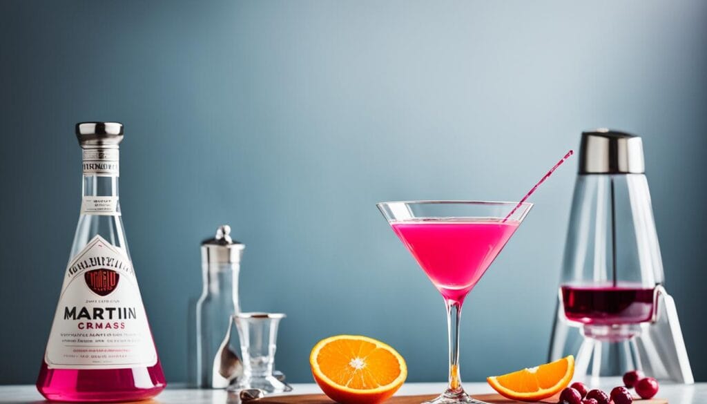 homemade cosmo cocktail