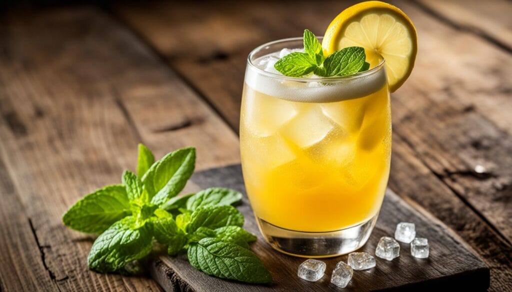 homemade whiskey sour