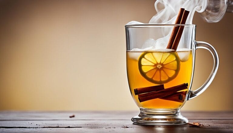 hot toddy drink with rum