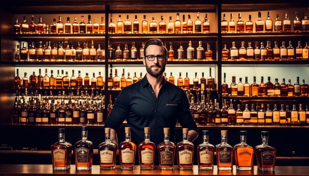 popular bourbon and rye whiskies