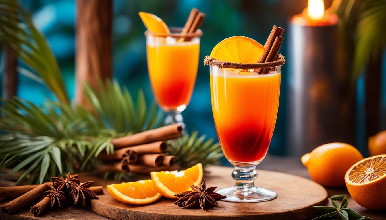 spiced rum drink recipes