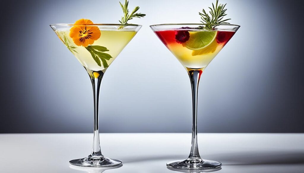 vesper cocktail variations