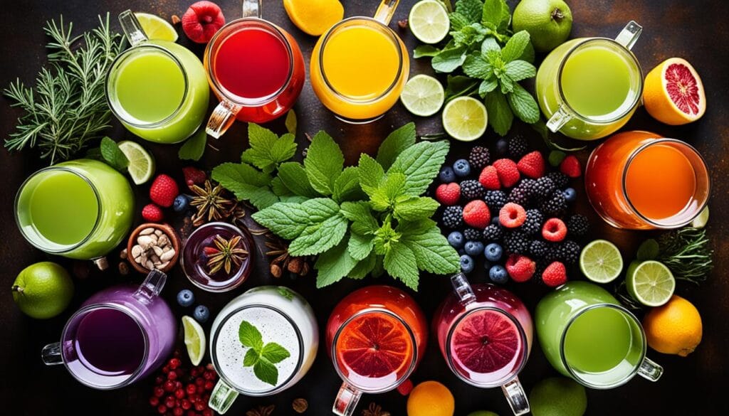 Non-Alcoholic Gourmet Beverages