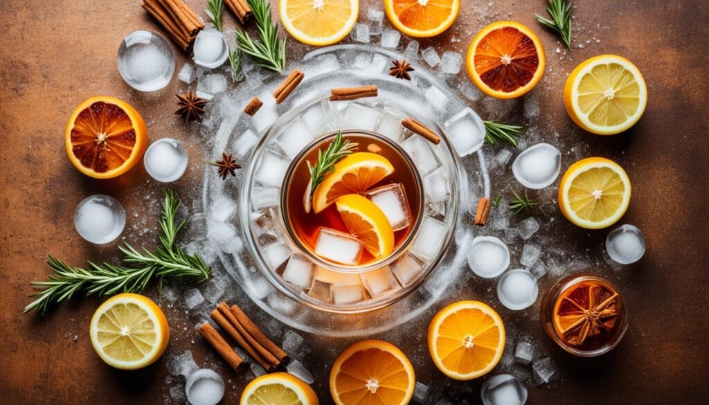 Scotch Cocktail Garnishes