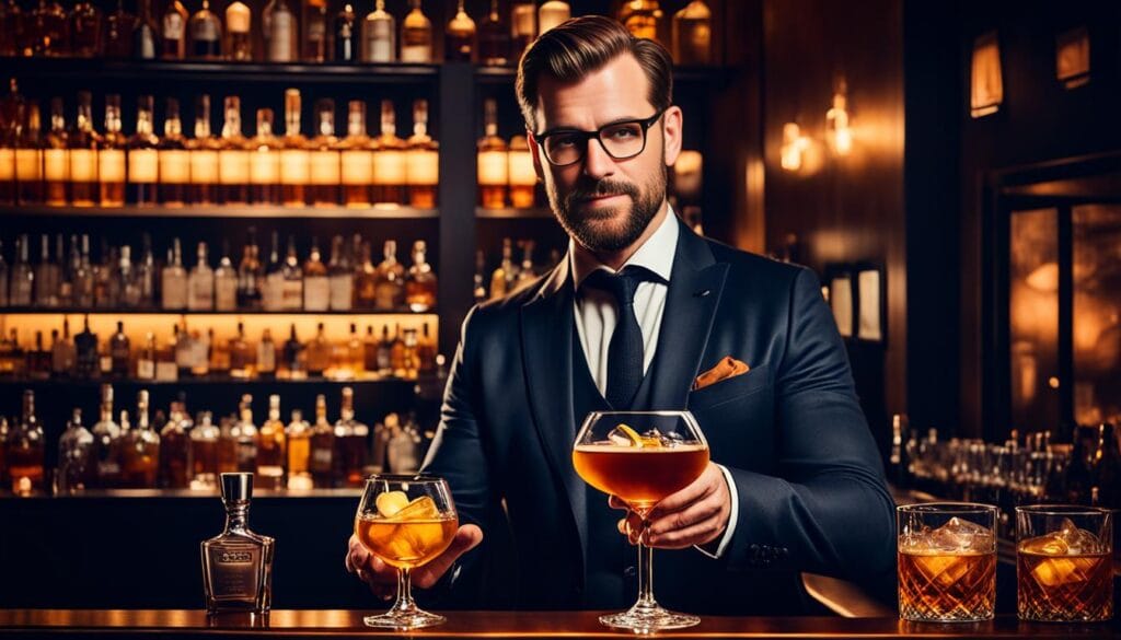 Scotch cocktail event
