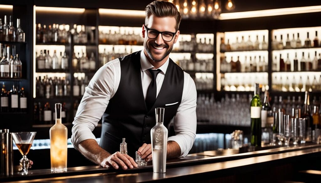 elevated drinking experience at a sophisticated bar