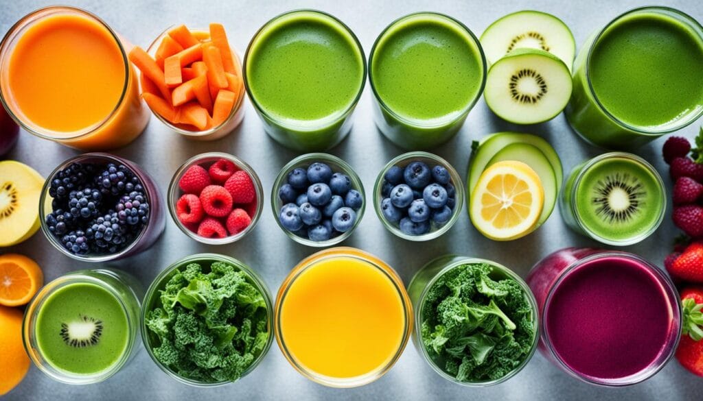 health-conscious juice flavors