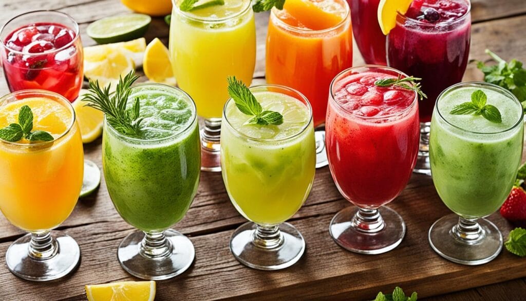 Affordable non-alcoholic mixers and mocktails