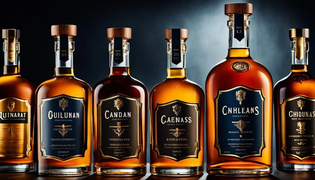 Craft distilled spirits used in mixology