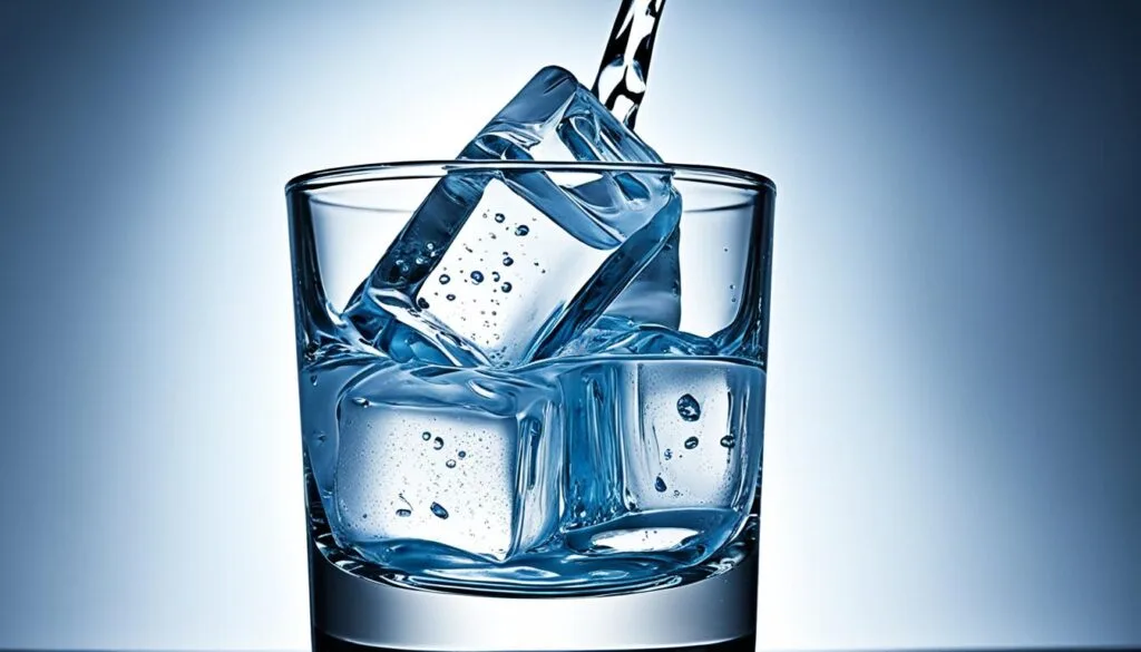 Smooth and pure vodka