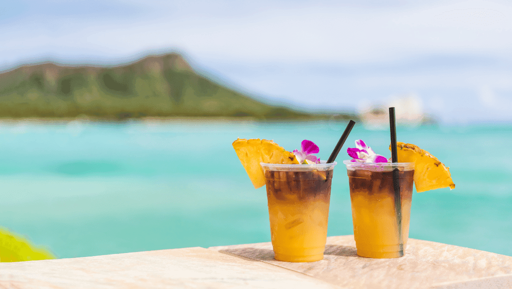 drinks with Spiced Rum