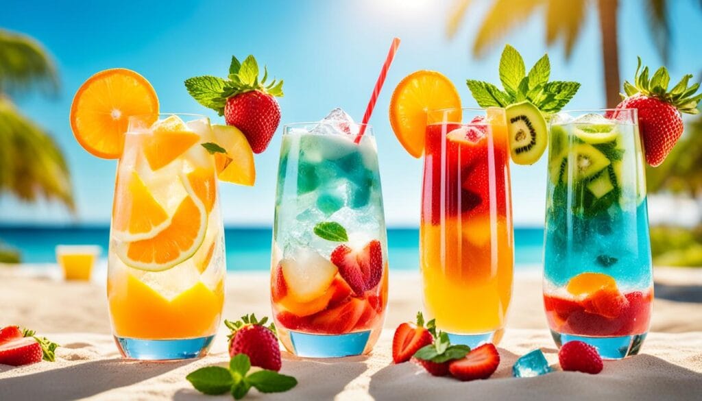 fruity and refreshing low-cost cocktails