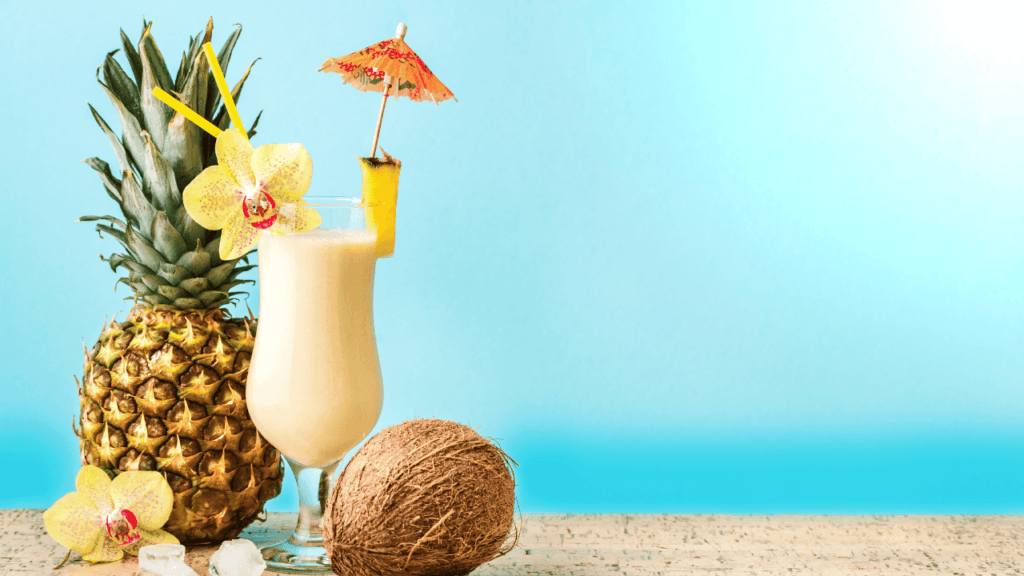 Grilled Pineapple Piña Colada