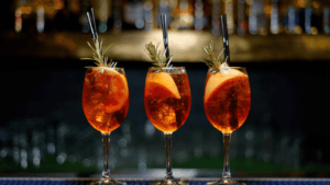 Non Alcoholic Aperol Spritz