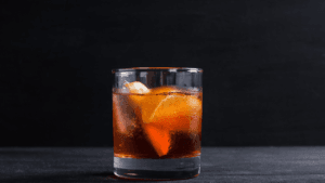 Non Alcoholic Old Fashioned Cocktail