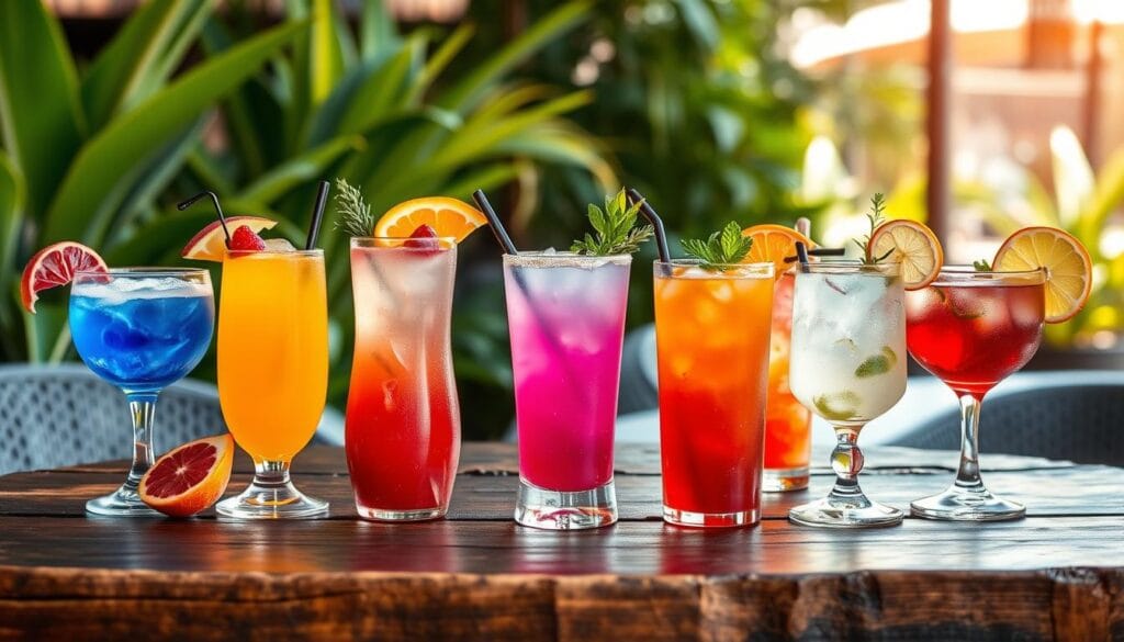 mocktails menu