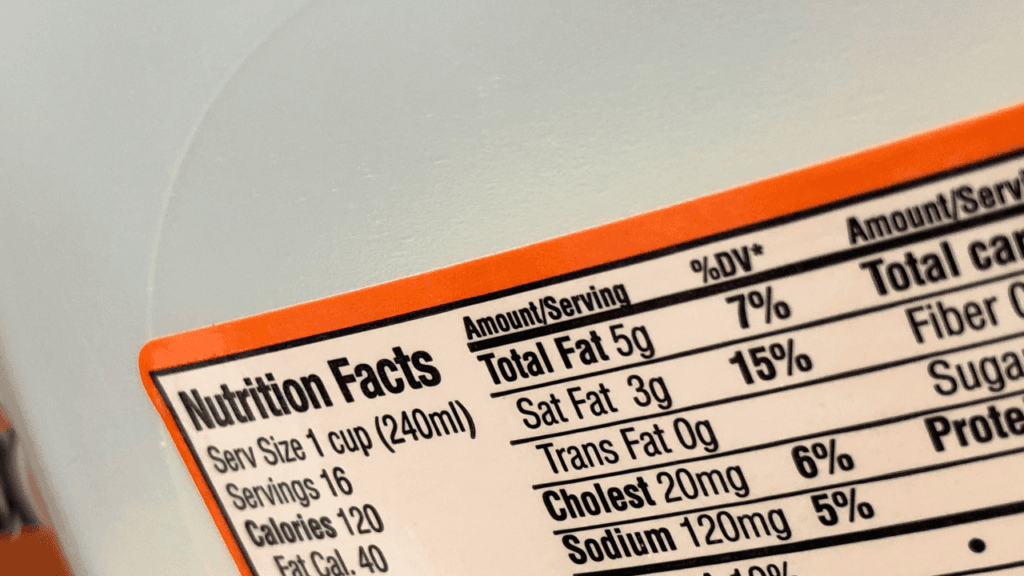 Health and Nutritional Information