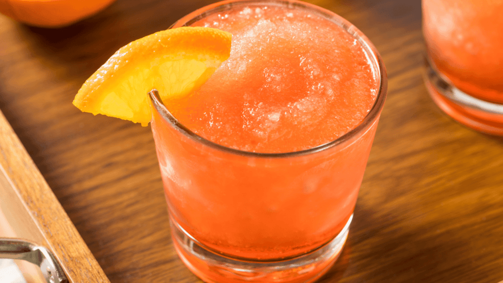 Frozen Tropical Rum Slushie Your Mini Vacation in a Glass