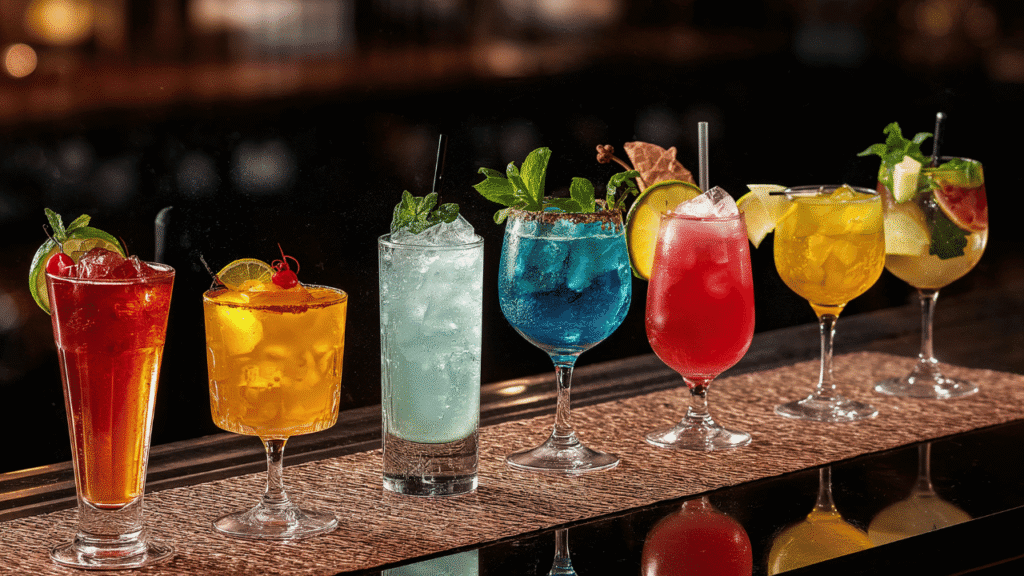 Non Alcoholic Drinks to Order at a Bar