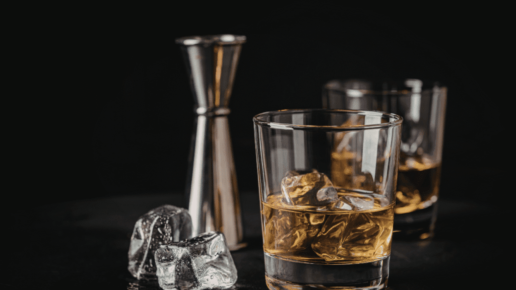 Tropical Whiskey Drink Bar Tools and Glassware for Home Bartenders